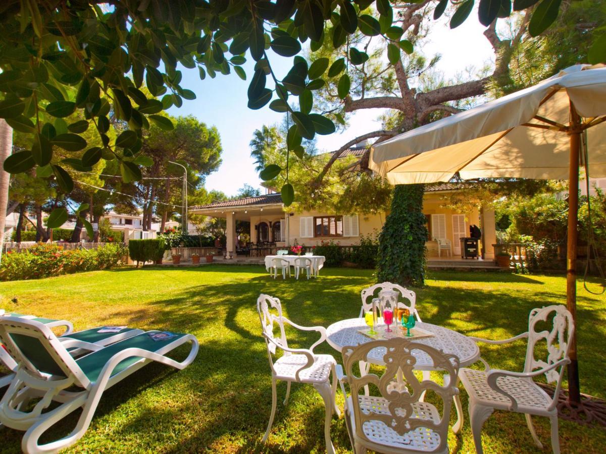 Villa Tita De Manresa, Con Jardines Y Vista Mar Alcúdia Exteriér fotografie