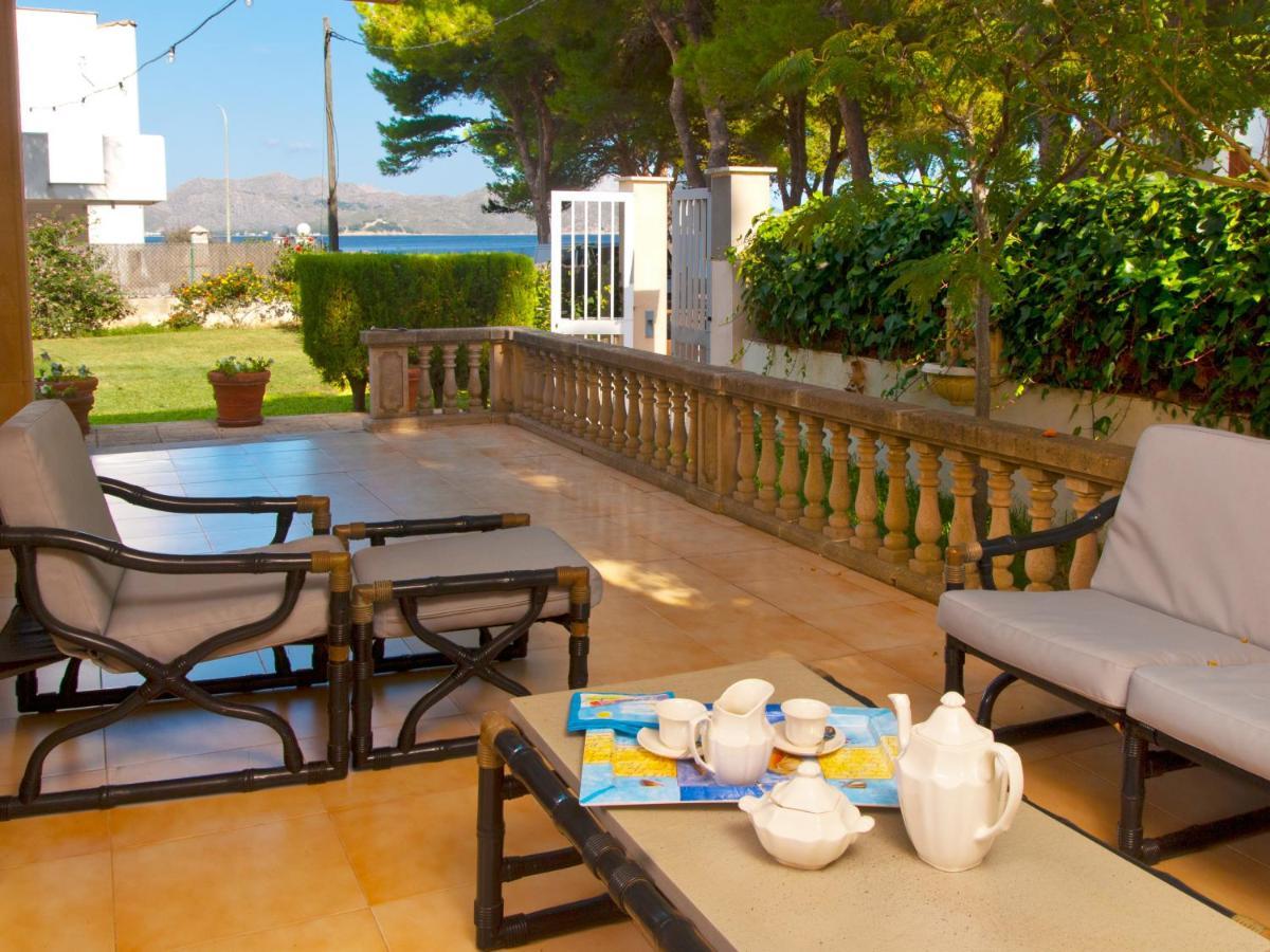 Villa Tita De Manresa, Con Jardines Y Vista Mar Alcúdia Exteriér fotografie
