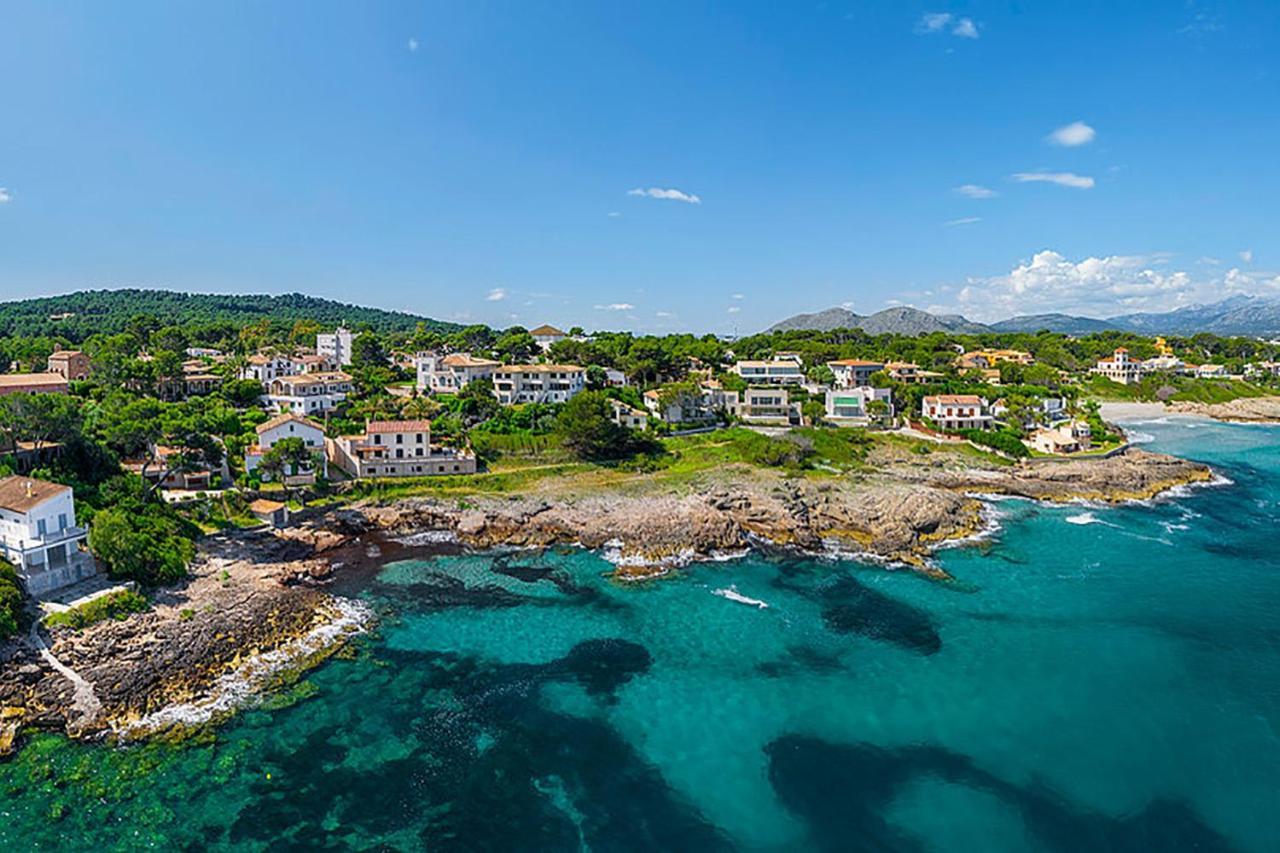 Villa Tita De Manresa, Con Jardines Y Vista Mar Alcúdia Exteriér fotografie