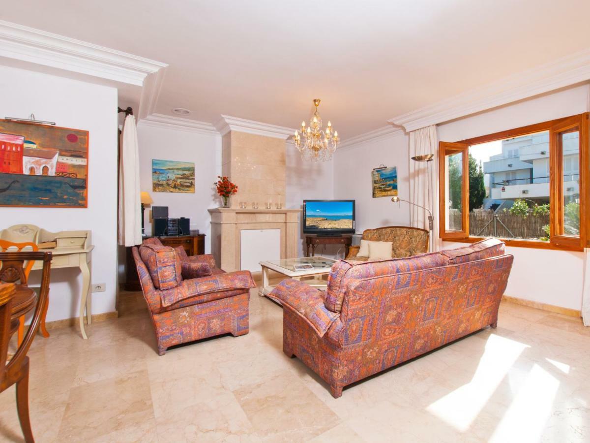 Villa Tita De Manresa, Con Jardines Y Vista Mar Alcúdia Exteriér fotografie