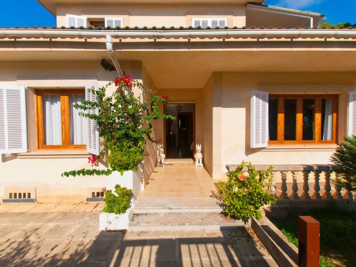 Villa Tita De Manresa, Con Jardines Y Vista Mar Alcúdia Exteriér fotografie